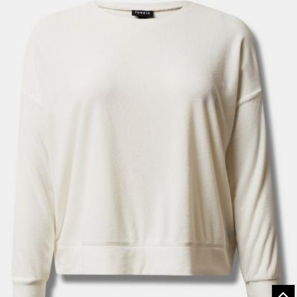 Torrid Sweatshirt  terrycloth long sleeve size 2